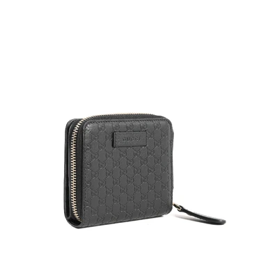Gucci Guccissima small zipped leather wallet 449395 BMJ1G 1000 thumbnail 2